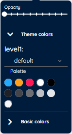 Example for toolbar picker with color value